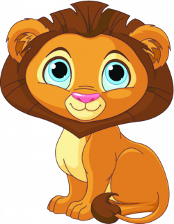 Lion Cartoon Clip art - A cute little lion sitting down 775*1000 ...