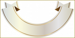 Best White And Gold Banner Clipart Png Picture Gallery Yopriceville ...
