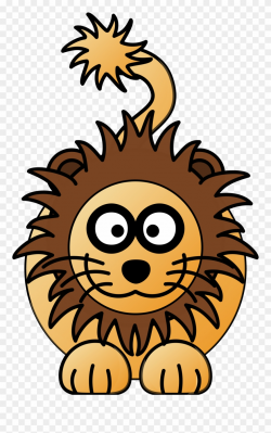 Lion Cartoon Drawing - Cartoon Lion Clker Clipart (#83480 ...