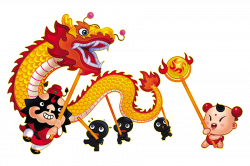 China Lion dance Chinese New Year Dragon dance - Dragon 900*600 ...