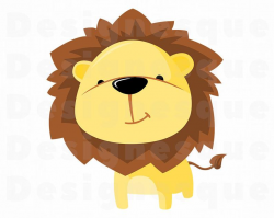 Cute Lion SVG, Lion SVG, Lion Clipart, Lion Files for Cricut, Lion Cut  Files For Silhouette, Lion Dxf, Lion Png, Lion Eps, Baby Lion SVG