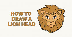 Drawn Lion ear 4 - 1200 X 628 Free Clip Art stock ...