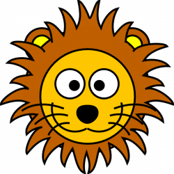 Lion Face Cartoon Clipart | Free download best Lion Face Cartoon ...