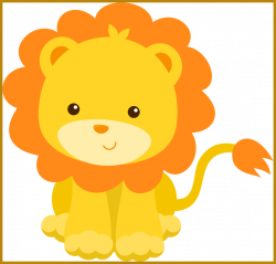 Shocking Jungle Baby Clipart Png Decoracion Image Of Lion Easy Style ...