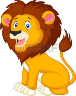 Stock Vector | LOS DIBUJOS | Cute lion, Lion cartoon drawing ...