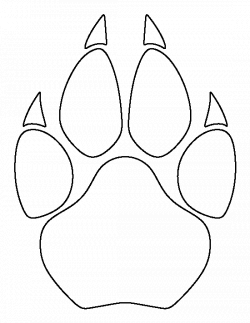 Lion Paw Drawing at GetDrawings.com | Free for personal use Lion Paw ...