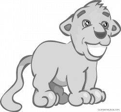 Lion Cub Clipart - ClipartBlack.com