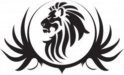Lion black and white lion face clipart black and white ...