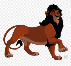 Scar Clipart Loin - Scar The Lion King Png Transparent Png ...