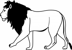 Lion Line Drawing - Clipart library | a's activities | Pinterest ...