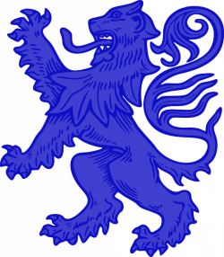 Blue Lion Clip Art at Clker.com - vector clip art online, royalty ...