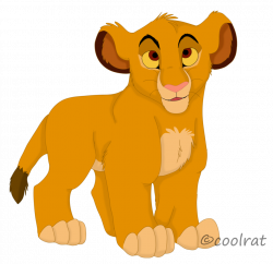 baby simba by coolrat on DeviantArt