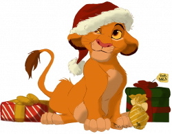 Merry Christmas - Simba by cjtwins on DeviantArt