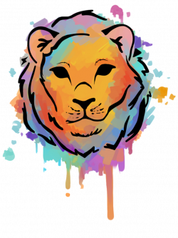Watercolor Lion by little-space-ace on DeviantArt