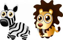 Zebra Lion Clip art - Zebra and lion 3168*2017 transprent Png Free ...