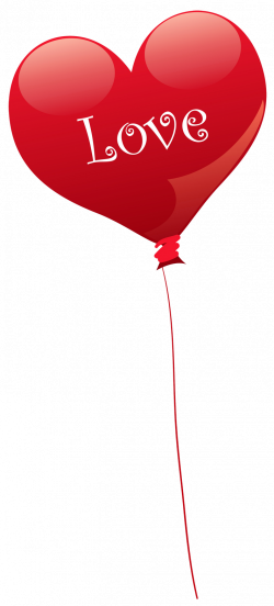 Transparent Heart Love Balloon PNG Clipart | Gallery Yopriceville ...