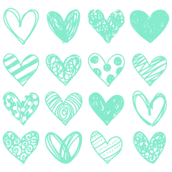 Free Doodle Heart Clip Art - Free Pretty Things For You