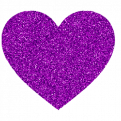 purple violet heart love glitter...