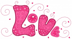 Pink Love PNG Clipart | Gallery Yopriceville - High-Quality Images ...