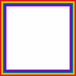 Clipart - Rainbow Square