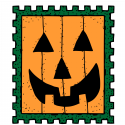 Clipart - Halloween stamp