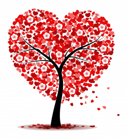 Heart Valentines Day Tree Clip art - Love tree 944*1024 transprent ...