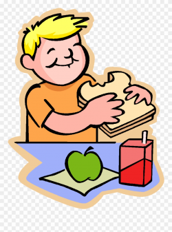 Meal Clipart Lunch Class - Lunch Cartoon - Png Download ...