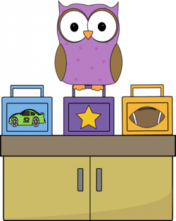 Owl Lunch Box Monitor Owl Lunch Box Monitor Vector Image ...