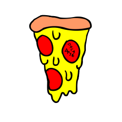 Hungry Pizza Sticker by deladeso for iOS & Android | GIPHY