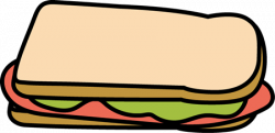 Ham Sandwich - free mycutegraphics sandwiches clip art ...