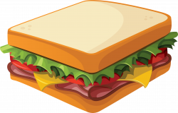 28+ Collection of Turkey And Cheese Sandwich Clipart | High quality ...