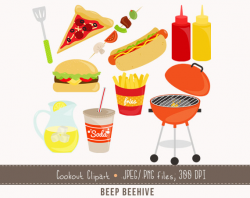 Summer bbq food clipart - Clip Art Library