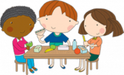 Children Eating Snack Clipart | Free download best Children ...