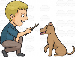 Man and dog clipart 8 » Clipart Station