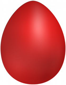 Red Easter Egg PNG Clip Art