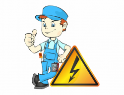 Man Clipart Electricity - Electrical Safety Clip Art Free ...