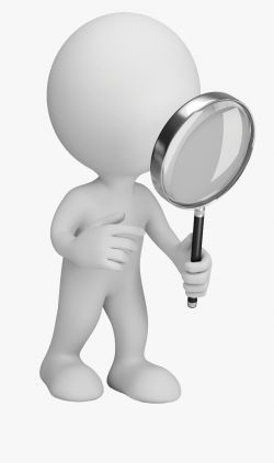 Image Stock Magnifying Clipart Man - Clipart Transparent ...
