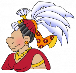 Mayan clipart ancient person - Pencil and in color mayan clipart ...