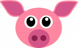 Clipart - Cochon - pig face