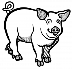 Pig Line Art Image Group (73+)