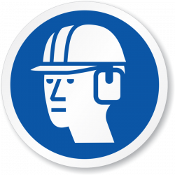 Ear Protection Area Signs | Ear Protection Required Signs