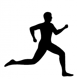 Free Silhouette Of Man Running, Download Free Clip Art, Free ...