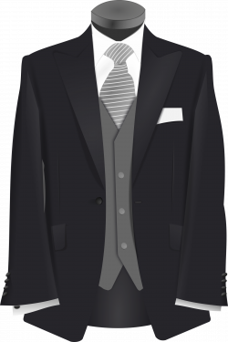 Groom clipart mens suit - Pencil and in color groom clipart mens suit