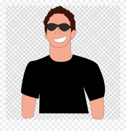 People With Sunglasses Clipart Sunglasses Clip Art - Man In ...