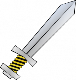 Gold And Black Sword Clip Art at Clker.com - vector clip art online ...