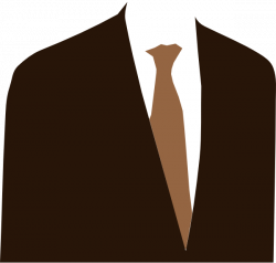 Brown Suit Clip Art at Clker.com - vector clip art online, royalty ...