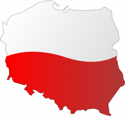 Clipart - Map of Poland