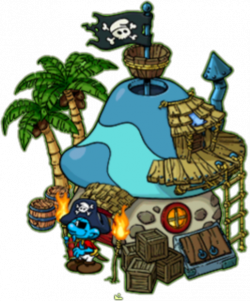 Pirate Smurf :: My Smurfs Village