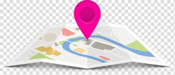 Google Map and pink location , GPS Navigation Systems ...