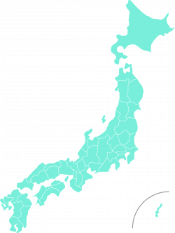 Clipart - Map of Japan
